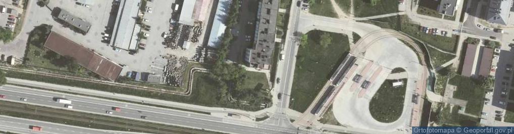 Zdjęcie satelitarne Jadłodajnia Mała Chatka