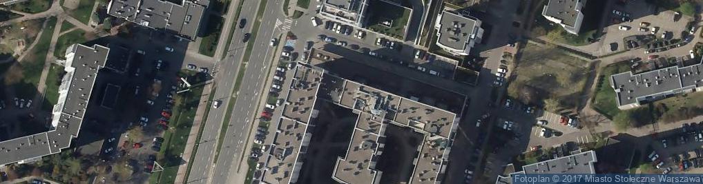 Zdjęcie satelitarne Lunchownia
