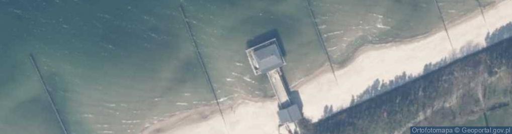 Zdjęcie satelitarne Molo Busola Kawiarnia Drinkbar Apartamenty na Plaży Bistro