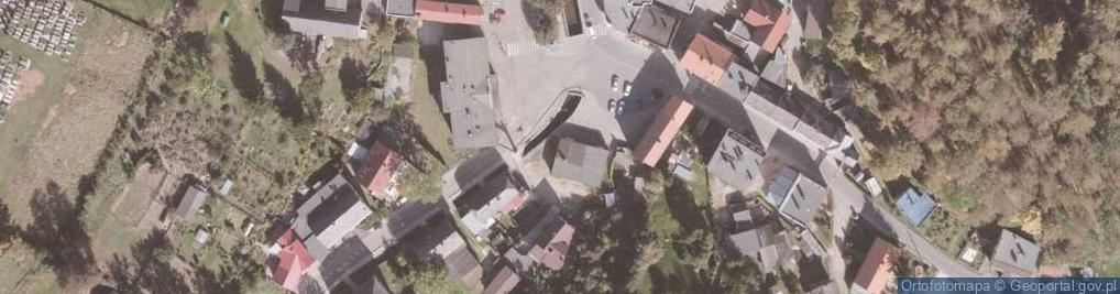 Zdjęcie satelitarne Nad Potokiem