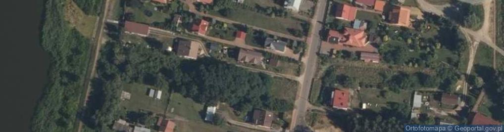 Zdjęcie satelitarne Nad Zalewem