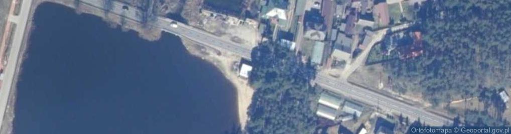 Zdjęcie satelitarne Nad zalewem