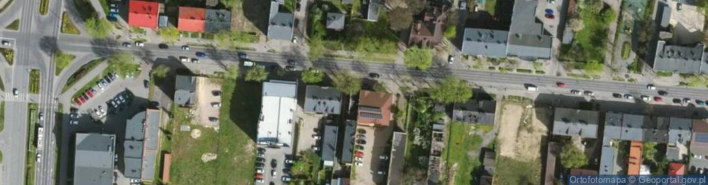 Zdjęcie satelitarne Piwnica