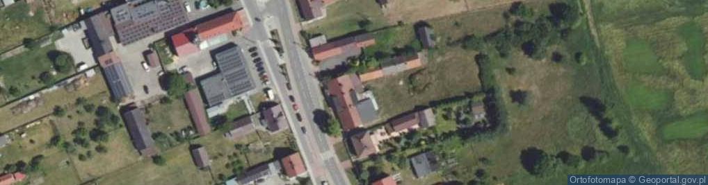 Zdjęcie satelitarne Pod Kasztanem