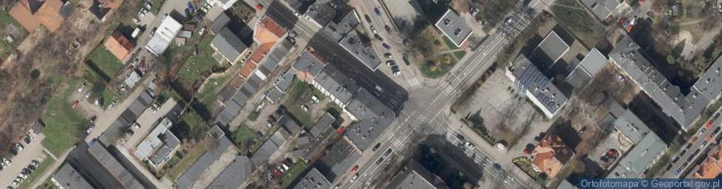 Zdjęcie satelitarne Pod Pierożkiem