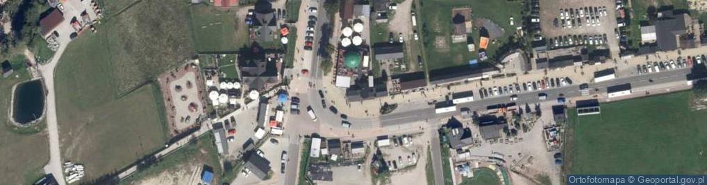 Zdjęcie satelitarne Pod Skocznią