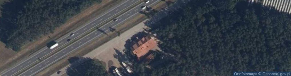 Zdjęcie satelitarne Pod sosnami