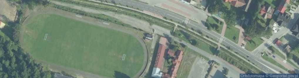 Zdjęcie satelitarne Pod Wierchami