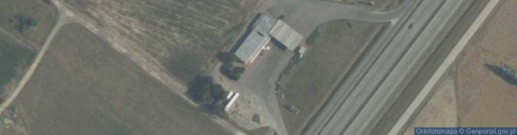 Zdjęcie satelitarne Przy Shellu