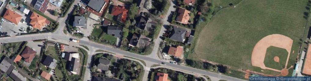 Zdjęcie satelitarne KS Dęby Osielsko