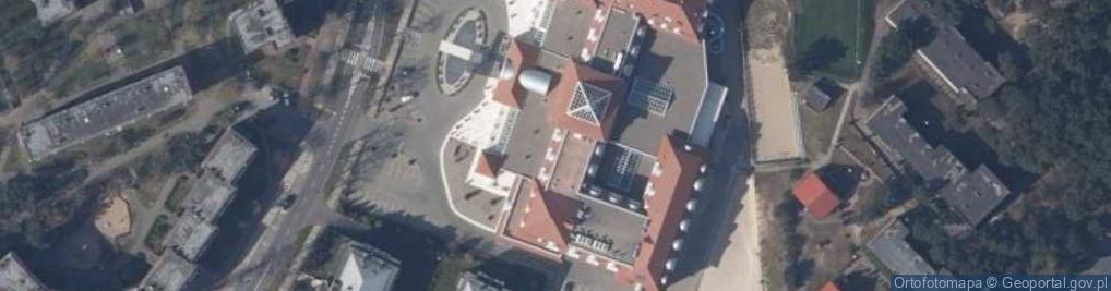 Zdjęcie satelitarne Aquapark Grand Lubicz