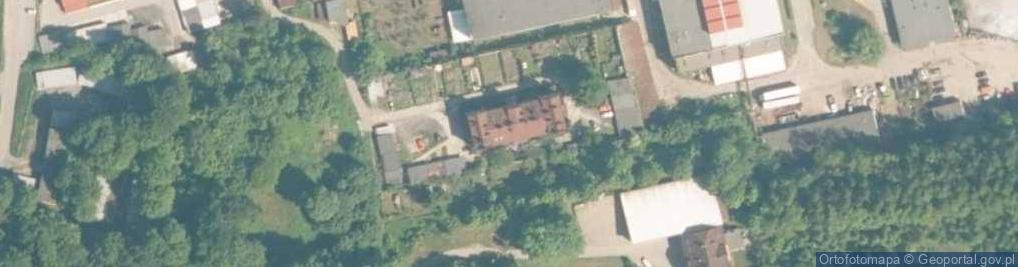 Zdjęcie satelitarne Basen kryty