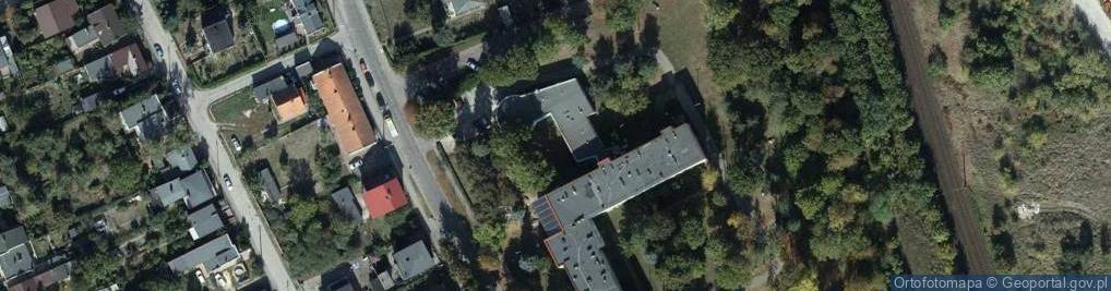 Zdjęcie satelitarne Basen przy Sanatorium Kolejowym