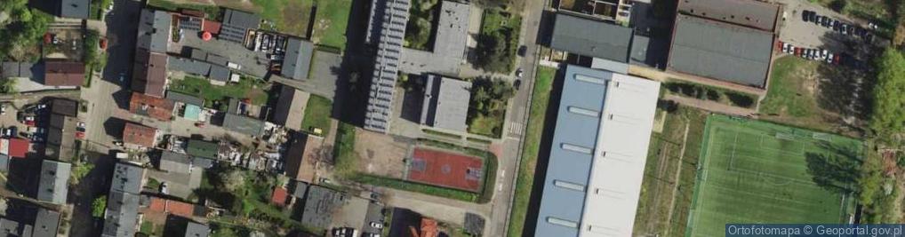 Zdjęcie satelitarne Basen przy Szkole Podstawowej Nr 27
