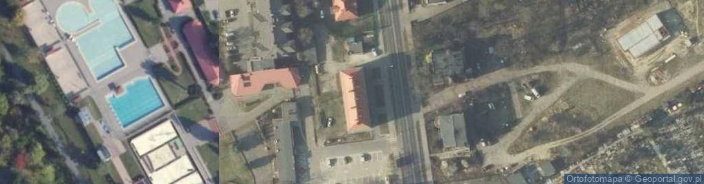 Zdjęcie satelitarne Basen Wrzesińskich Obiektów Sportowo-Rekreacyjnych
