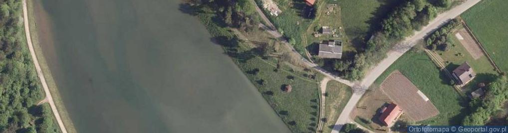 Zdjęcie satelitarne Baseny w Krempnej