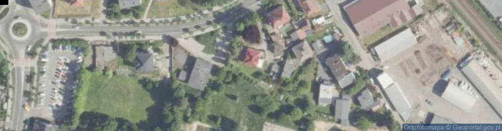 Zdjęcie satelitarne Basen