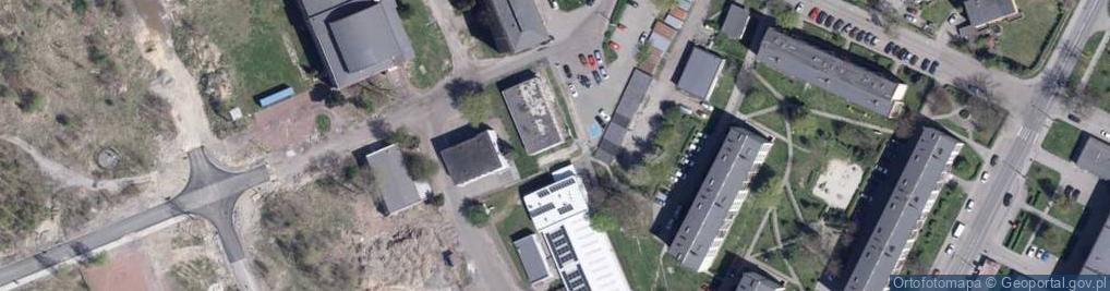 Zdjęcie satelitarne Centrum Pływalnia Kryta Basen MOSiR