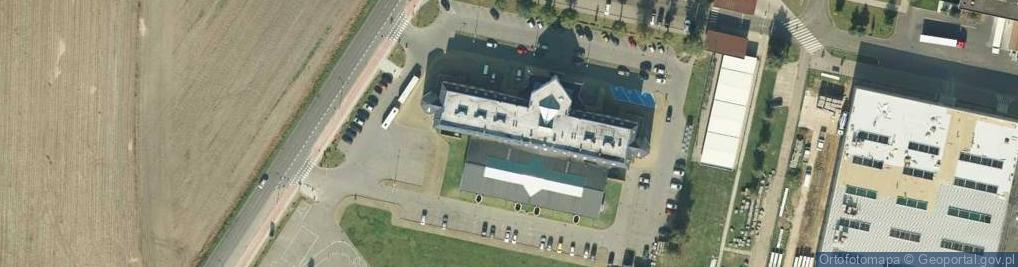 Zdjęcie satelitarne Centrum Sportu i Rekreacji WODNIK w Krotoszynie