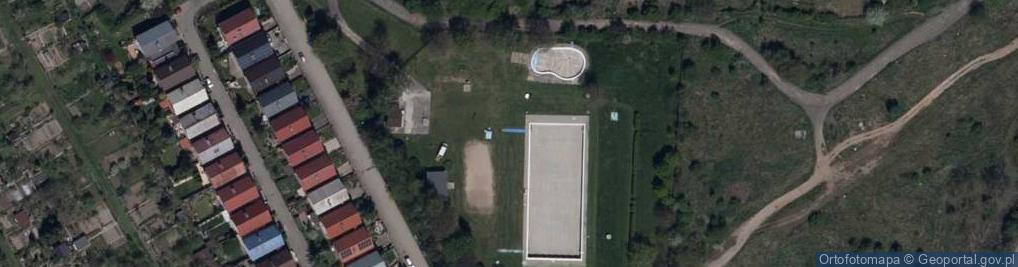 Zdjęcie satelitarne Kąpielowy Ośrodek Sportu i Rekreacji