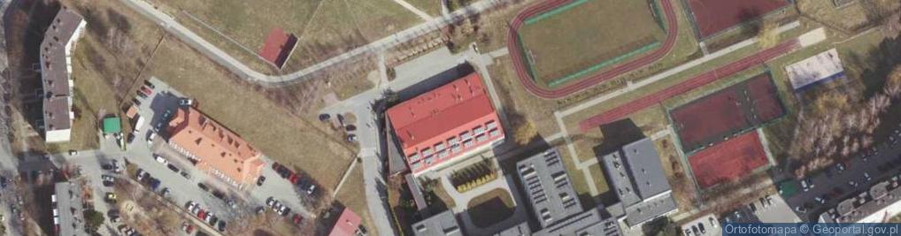 Zdjęcie satelitarne Karpik - Rzeszowski Ośrodek Sportu i Rekreacji
