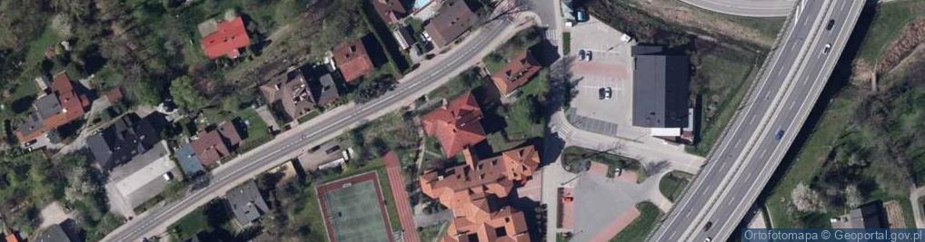 Zdjęcie satelitarne Kryta pływalnia w Lipniku - Szkoła Podstawowa Nr 13