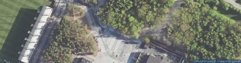 Zdjęcie satelitarne Miejski Ośrodek Sportu i Rekreacji