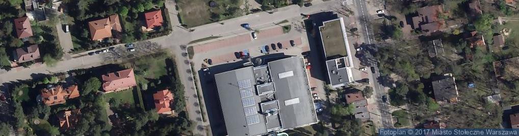 Zdjęcie satelitarne OSiR Wawer - Pływalnia Anin