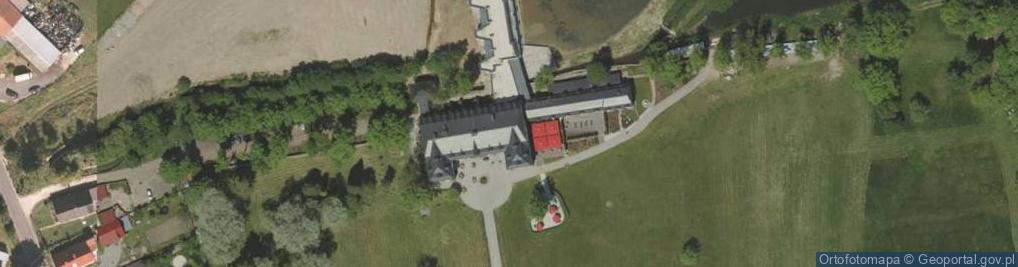 Zdjęcie satelitarne Pałac Pakoszów