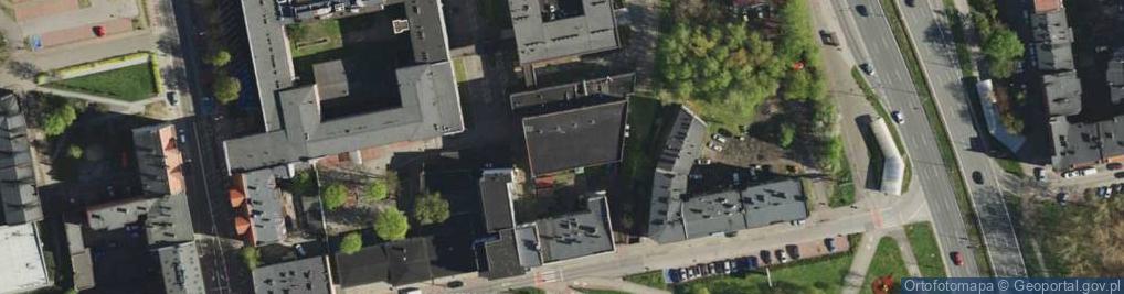 Zdjęcie satelitarne Pływalnia kryta Uniwersytetu Ekonomicznego
