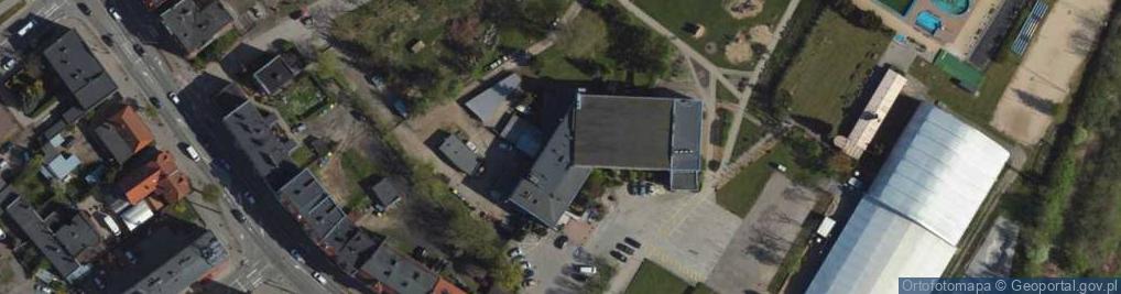 Zdjęcie satelitarne Tczewskie Centrum Sportu i Rekreacji