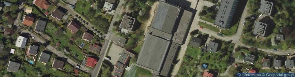 Zdjęcie satelitarne Uniwersytetu Śląskiego