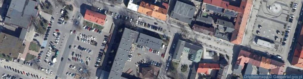 Zdjęcie satelitarne Komenda Hufca ZHP Ziemi Sieradzkiej