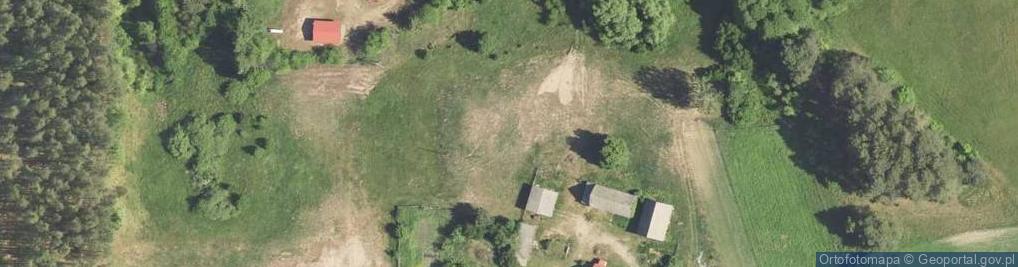 Zdjęcie satelitarne Obóz harcerski