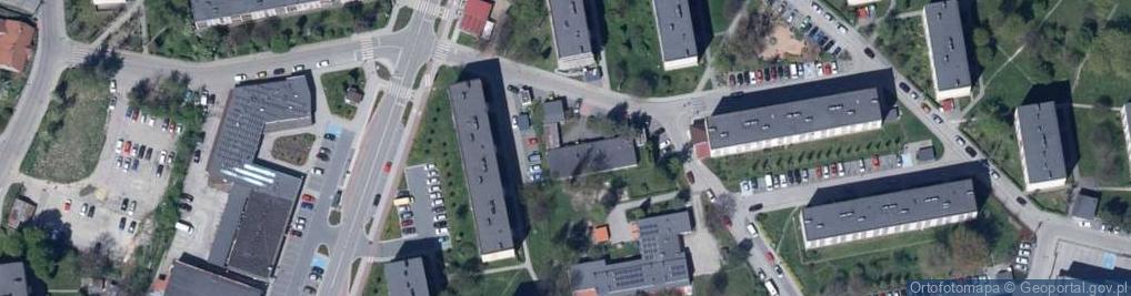 Zdjęcie satelitarne ZHP, Hufiec Andrychów