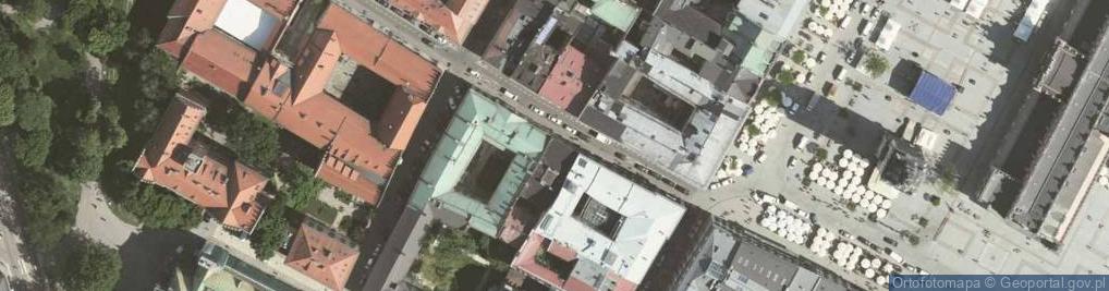 Zdjęcie satelitarne Pokoje Gościnne św. Anny 4