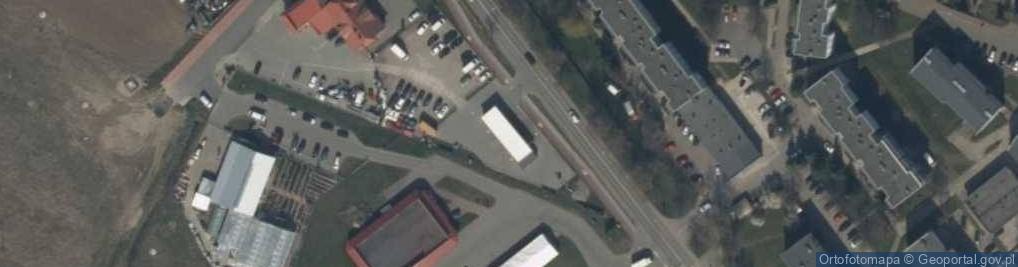 Zdjęcie satelitarne 4 stanowiska