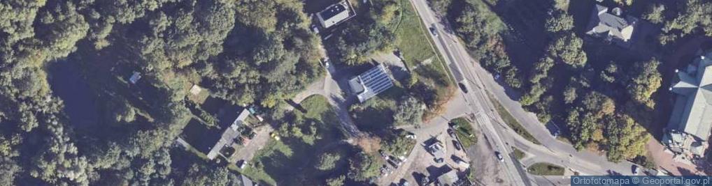 Zdjęcie satelitarne Myjnia Żbików