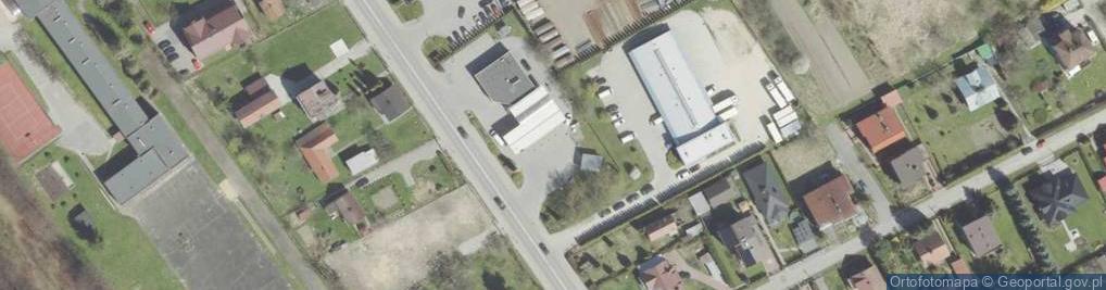 Zdjęcie satelitarne Stacja Orlen