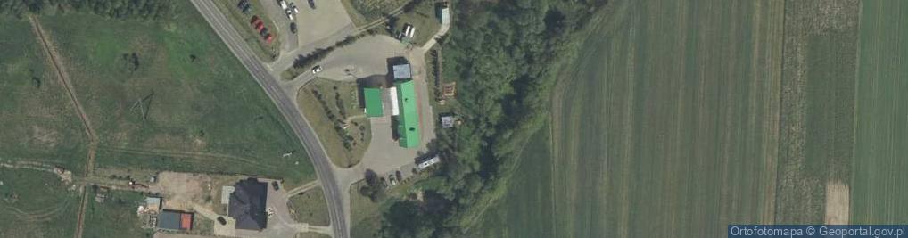 Zdjęcie satelitarne WGM-2. FHU. Stacja paliw. Wojtowicz W.