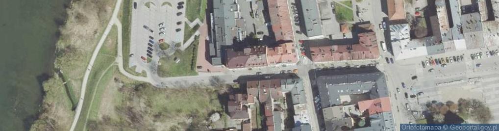 Zdjęcie satelitarne Hotel Dunajec