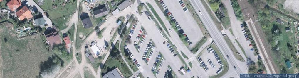 Zdjęcie satelitarne Kolej Linowa Czantoria - Parking