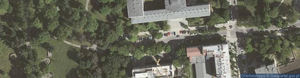Zdjęcie satelitarne Park Jordana - wejście