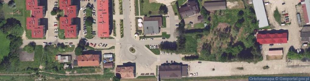 Zdjęcie satelitarne Parking na 20 aut
