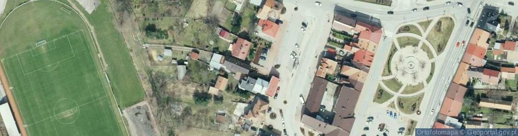 Zdjęcie satelitarne Parking Plac Grunwaldzki