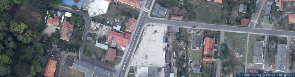 Zdjęcie satelitarne Parking przy sklepie EKO