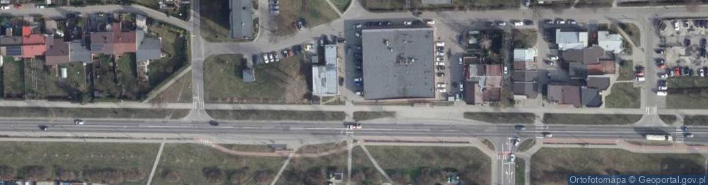 Zdjęcie satelitarne Parking przy sklepie Społem