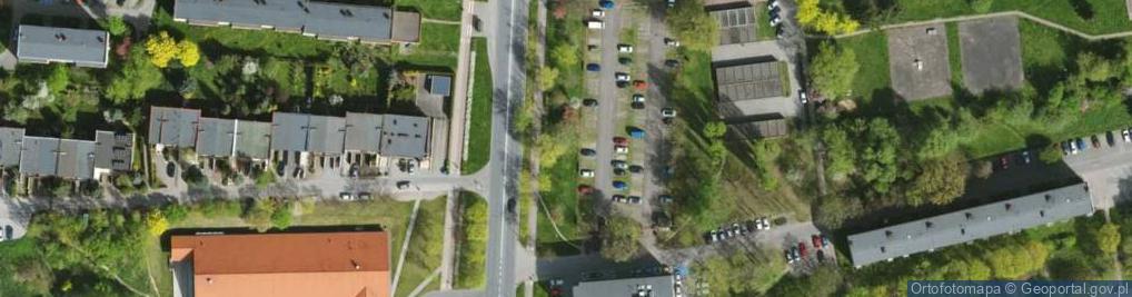 Zdjęcie satelitarne Parking