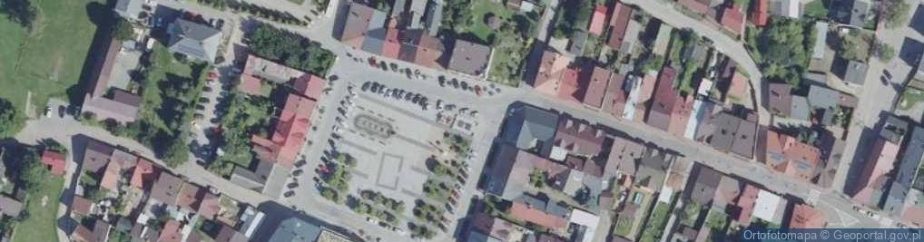 Zdjęcie satelitarne Parking