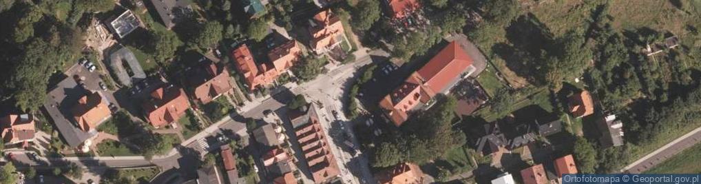 Zdjęcie satelitarne Parking